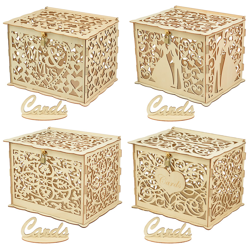 Wedding Card Box - Caja de tarjetas de regalo de