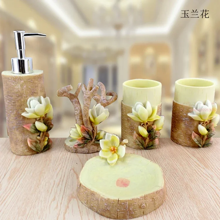 Wedding Bathroom Supply Kit - Juego de 5 piezas de accesorios