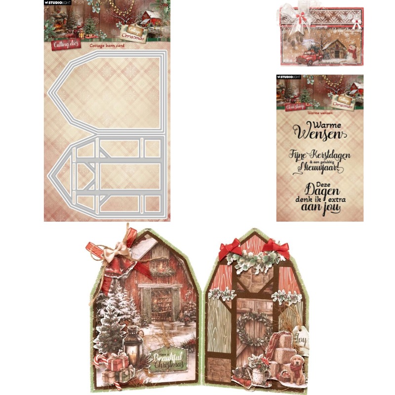Wedding Card Box - Troqueles y Sellos para Tarjetas con