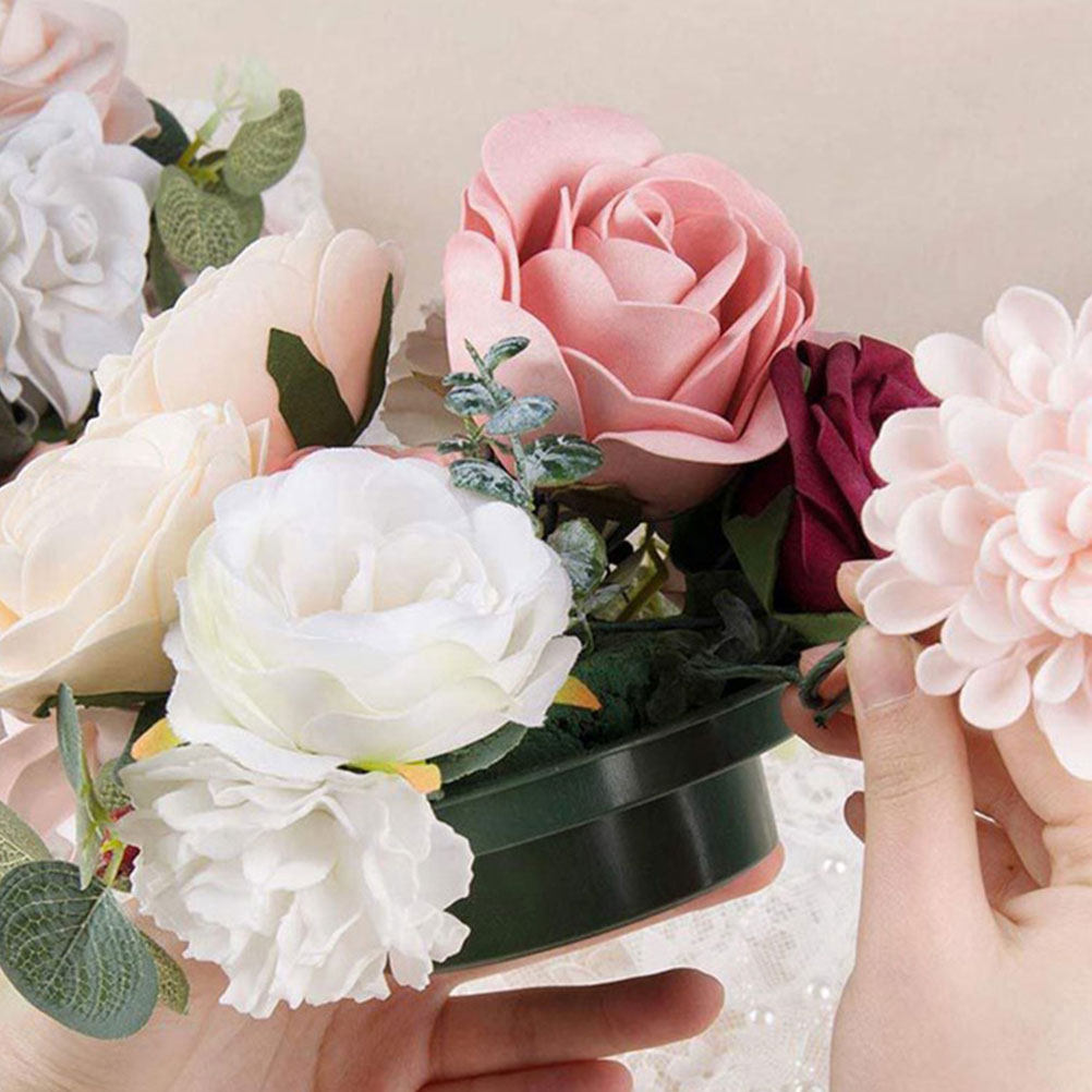 Wedding Supply Decor - 2 Piezas de Base Floral Redonda