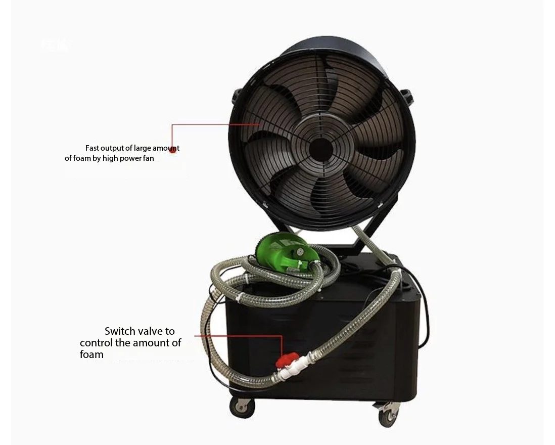 Máquina de Espuma de 250W con  - Wedding Supply Factory reseña y precio