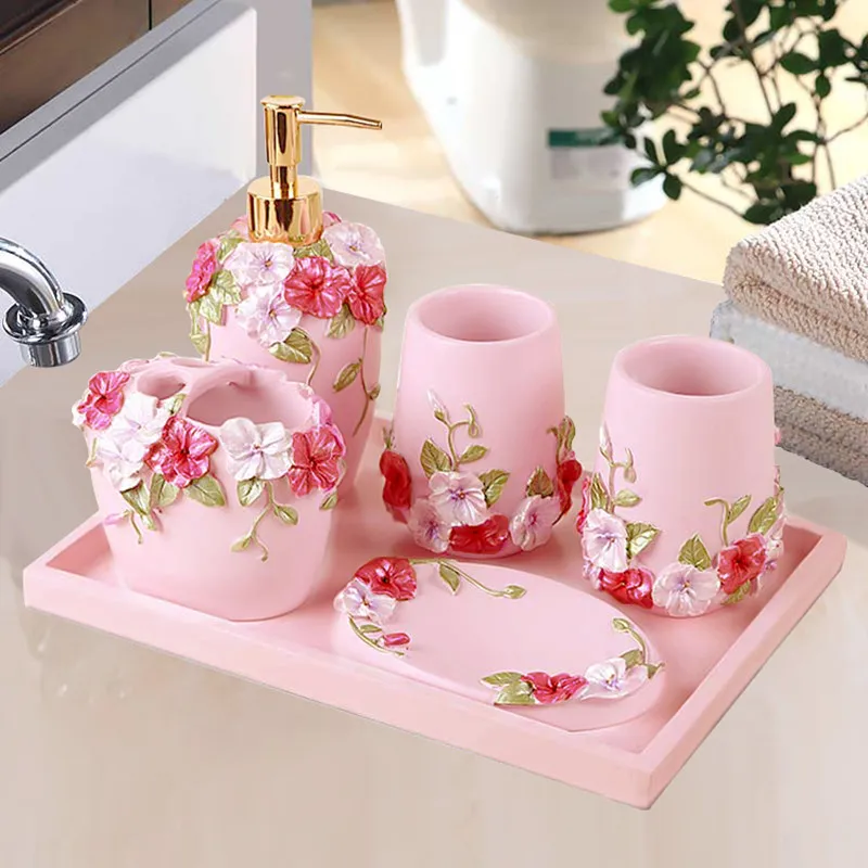 Juego de baño de cinco piezas, - Wedding Bathroom Supply Kit reseña y precio