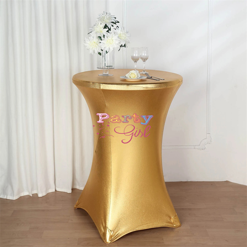 Mantel de LICRA metálico para  - Wedding Qq reseña y precio