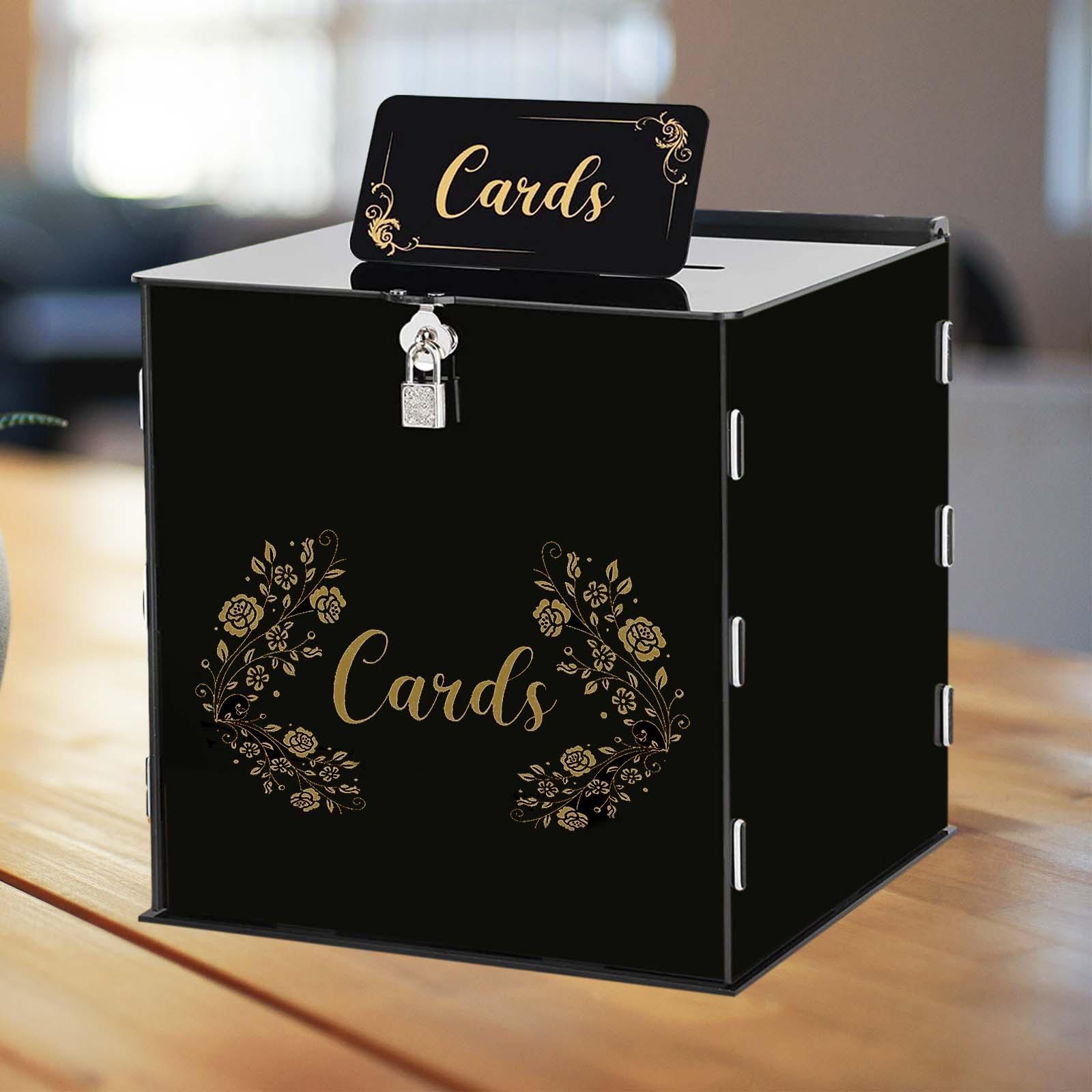 Caja de Acrílico para Tarjetas - Wedding Card Box reseña y precio