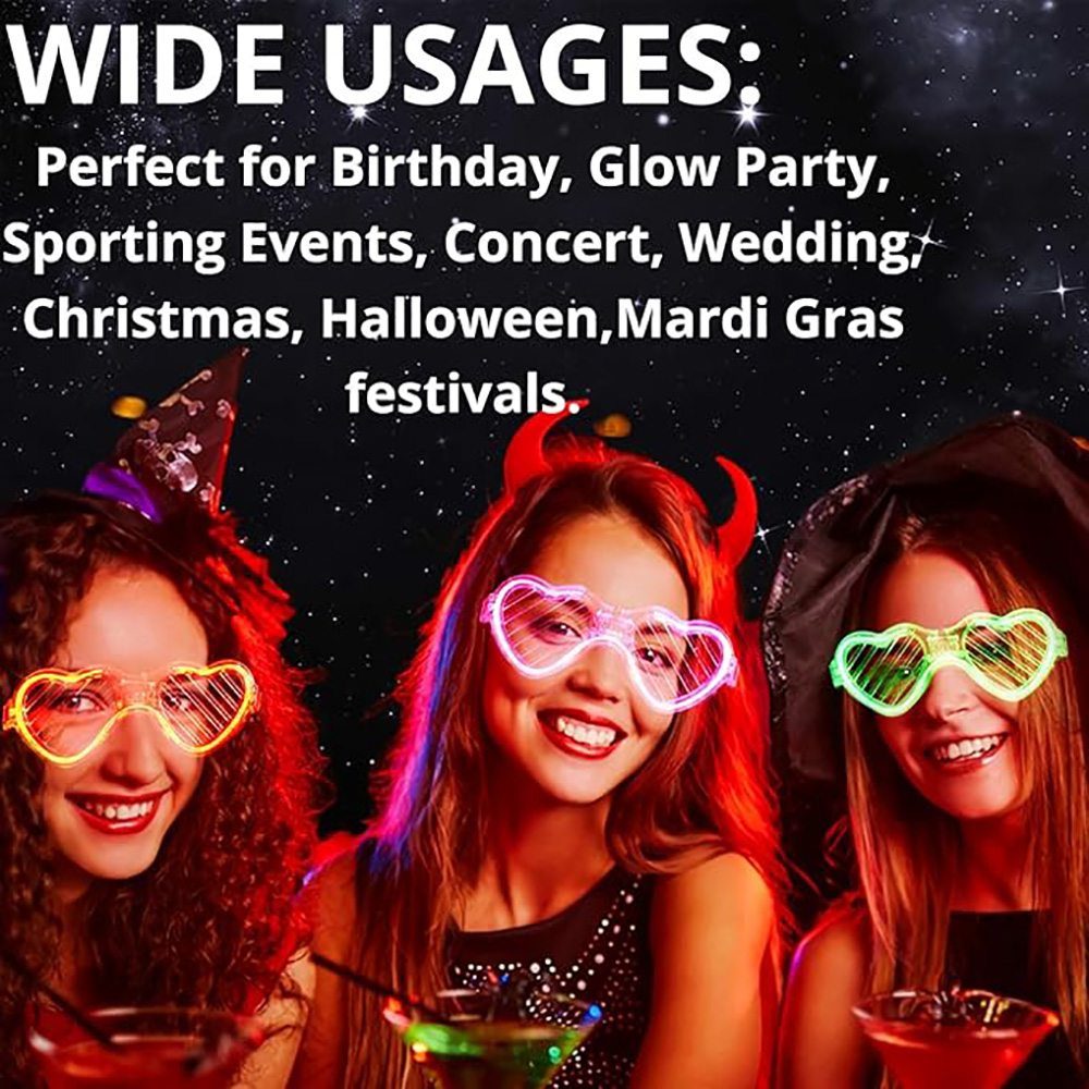 Gafas iluminadas a granel 5/10 - Wedding Supply In Bulk reseña y precio