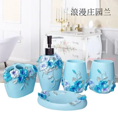 Juego de 5 piezas de accesorio - Wedding Bathroom Supply Kit reseña y precio