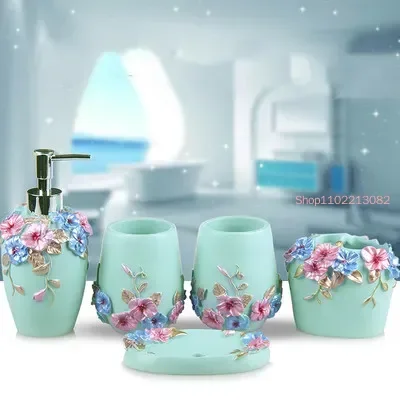 Accesorios de baño, juego de c - Wedding Bathroom Supply Kit reseña y precio