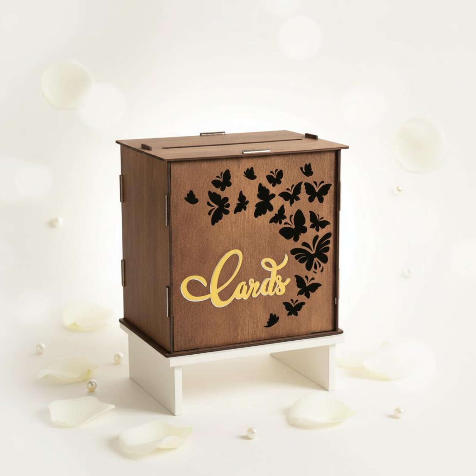 Caja de Madera para Tarjetas d - Wedding Card Box reseña y precio