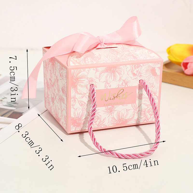 Caja de dulces con asa para fi - Wedding Event Supply reseña y precio