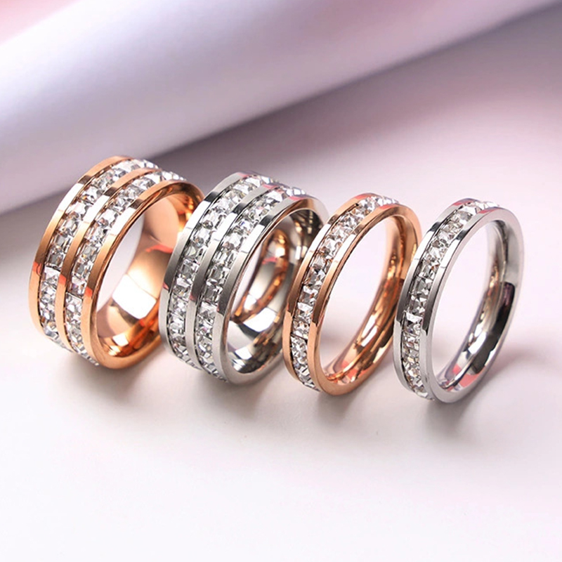 Anillo de acero inoxidable con - Wedding Z reseña y precio