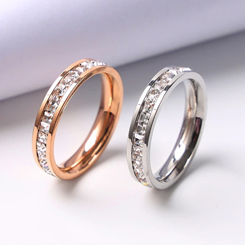 Anillo de acero inoxidable con - Wedding Z reseña y precio