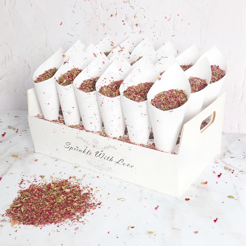Bandeja de papel Kraft para bo - Wedding Supply Rentals reseña y precio