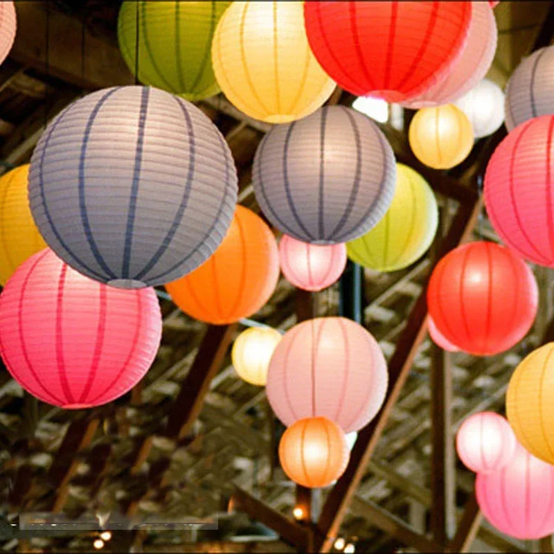 Faroles de papel chinos multic - Wedding Event Supply reseña y precio