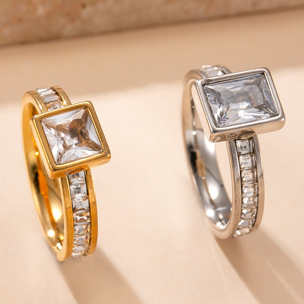 Anillo clásico Retro de circón - Wedding Z reseña y precio