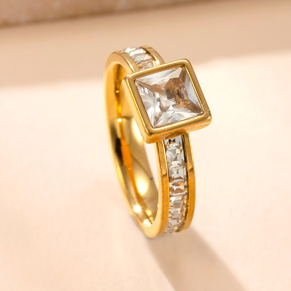 Anillo clásico Retro de circón - Wedding Z reseña y precio