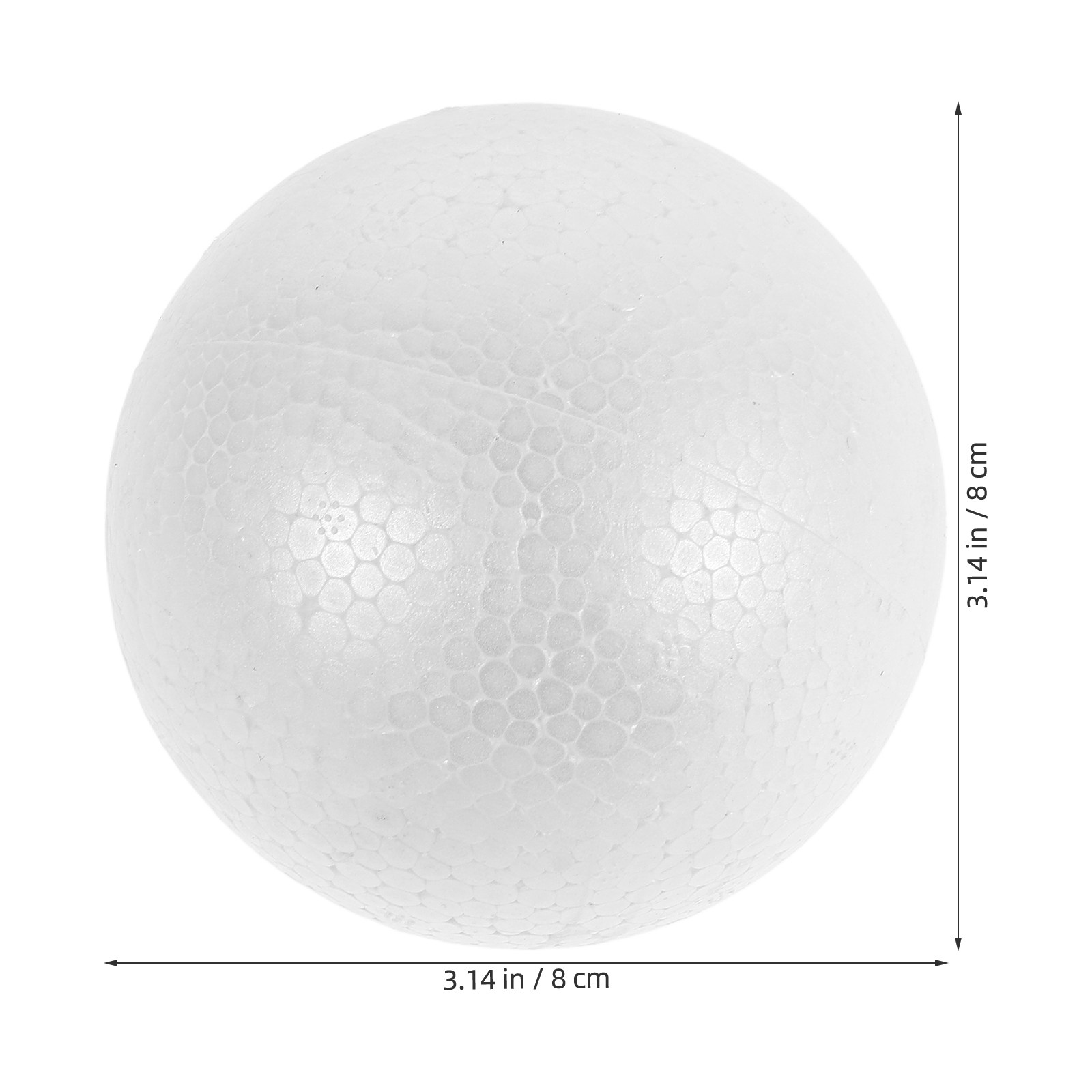 12 bolas de espuma blanca de p - Wedding Supply Decor reseña y precio